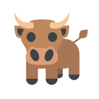 Emoji Sticker, PNG, 963x961px, Emoji, Animal Figure, Bovine, Bull, Cartoon  Download Free